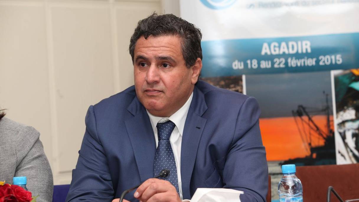 Aziz Akhannouch, Ministre de l'Agriculture et de la Pêche.
