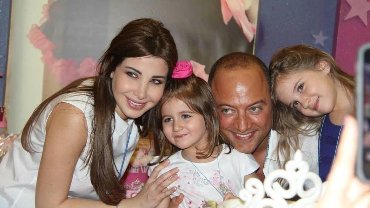 Nancy Ajram en famille
