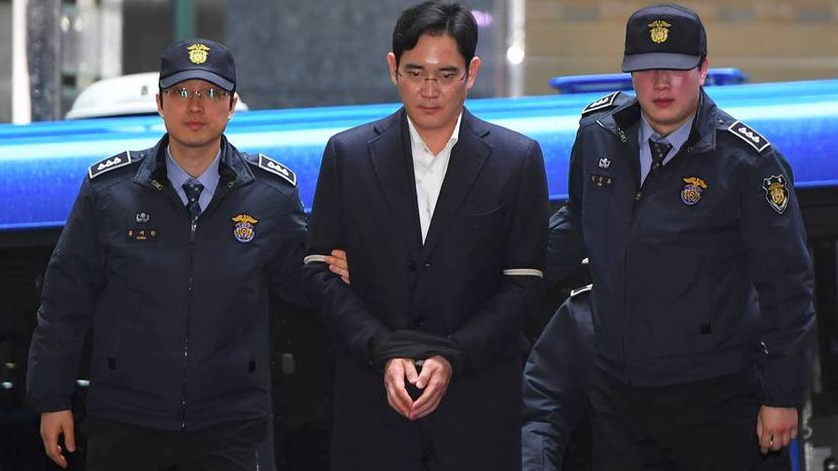 Lee Jae-Yong, l'héritier de l'empire Samsung a été officiellement inculpé mardi pour corruption.
