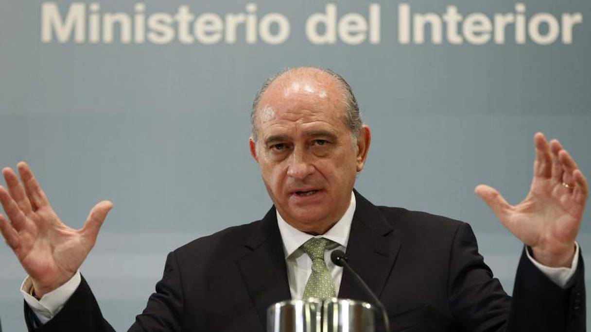 Jorge Fernandez Diaz, ministre espagnol de l'Intérieur.
