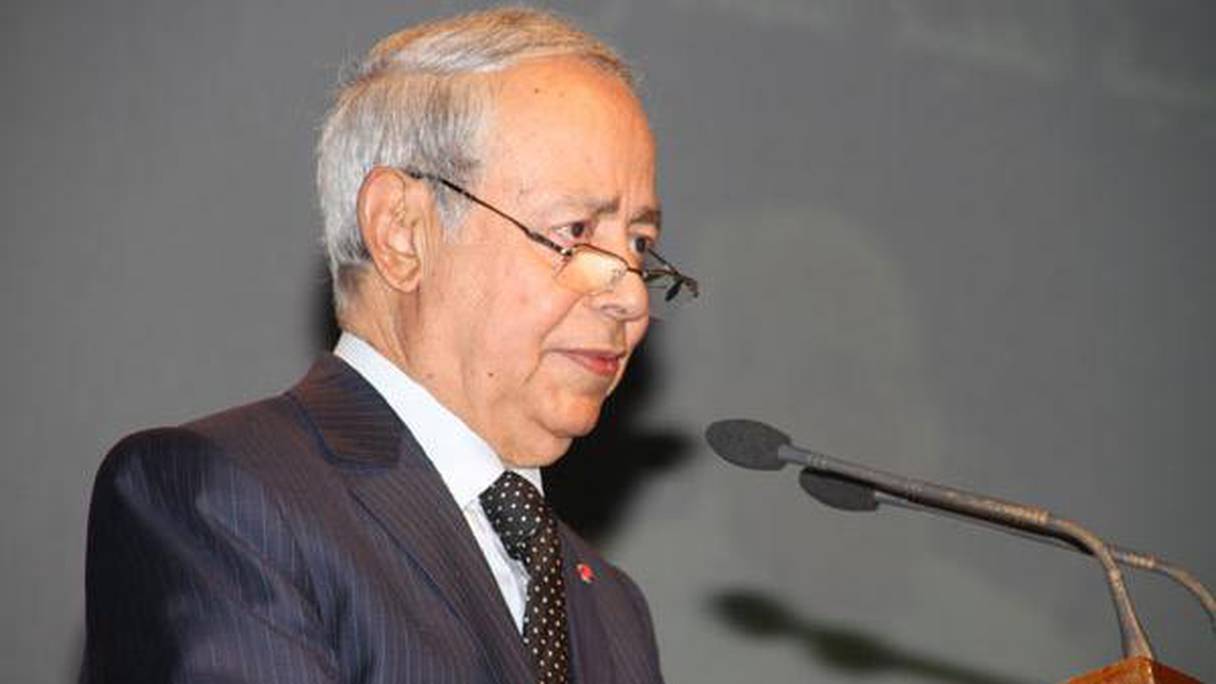 Driss Dahhak, Secrétaire général du gouvernement.
