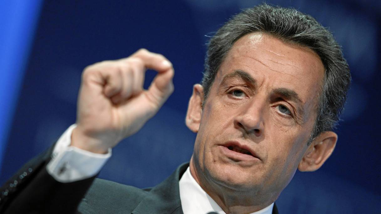 Nicolas Sarkozy, chef du parti les Républicains.
