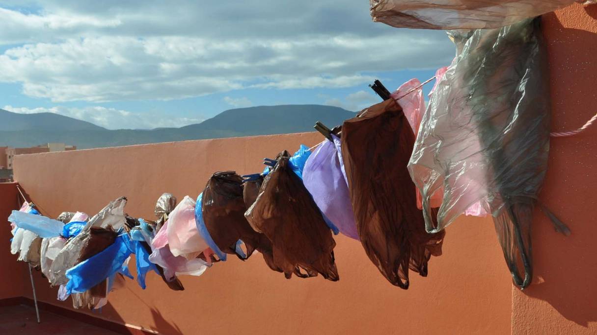 Source de pollution grave pour l'environnement, le sac plastique devait être banni au Maroc.
