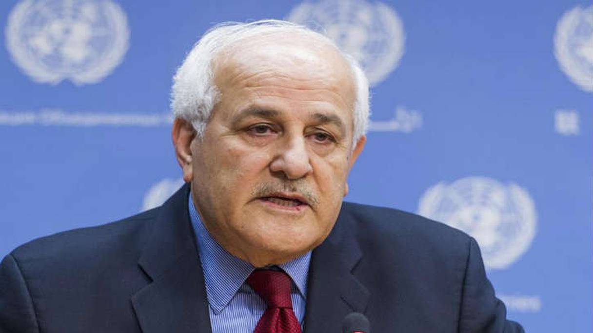 Riyad Mansour l'ambassadeur de Palestine à l’ONU
