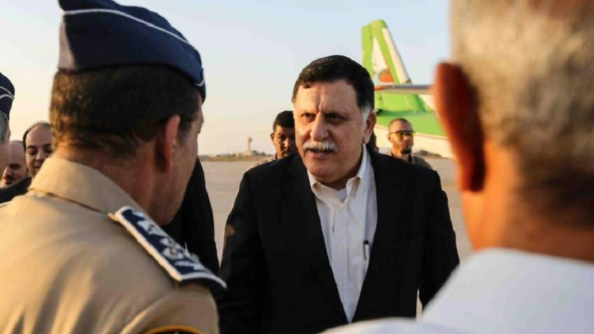 Le Premier ministre libyen Fayez al-Sarraj, à Misrata, le 1er août 2016.

