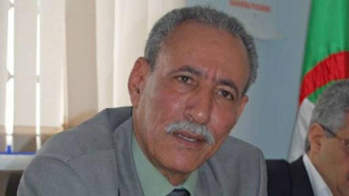Brahim Ghali, chef du Polisario.
