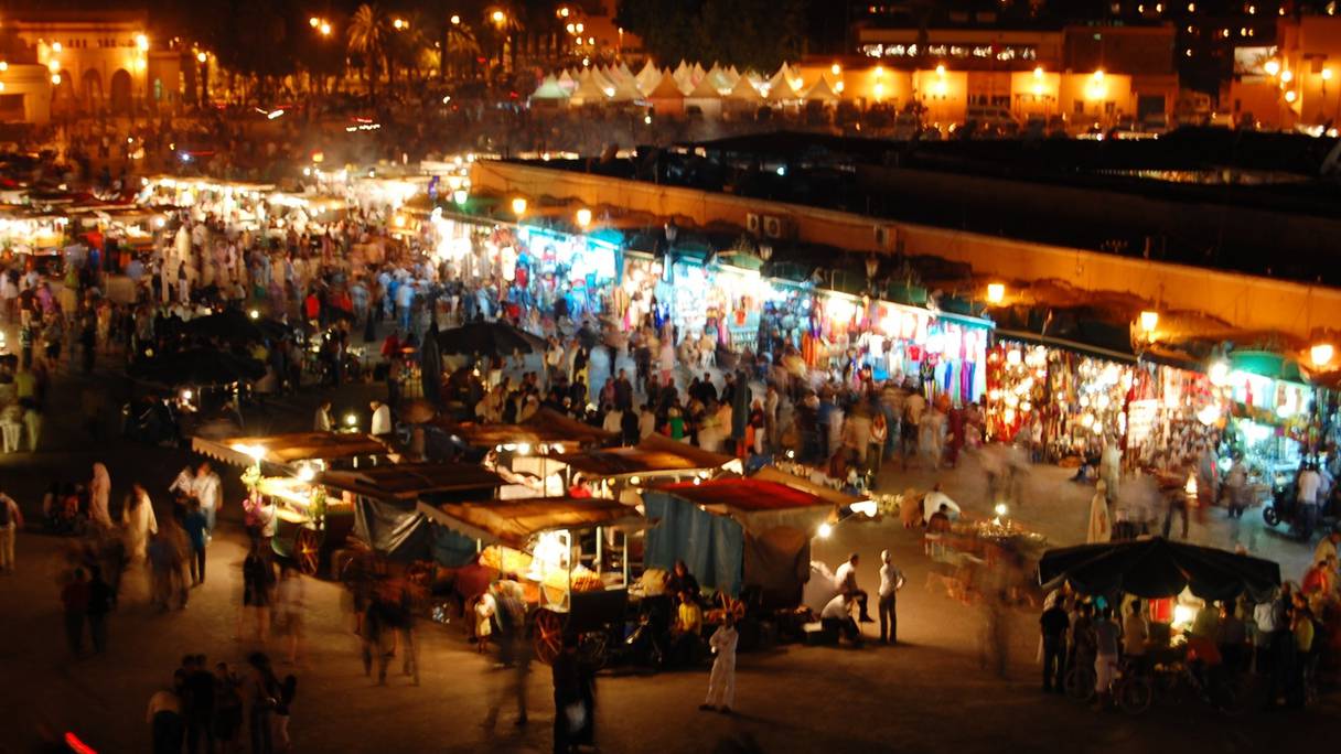 "Marrakech by night", une ambiance unique au Maroc.
