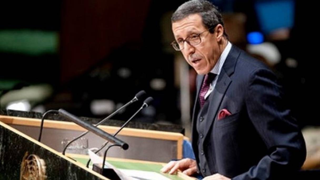 Omar Hilale, représentant permanent du Maroc aux Nations unies à New York.

