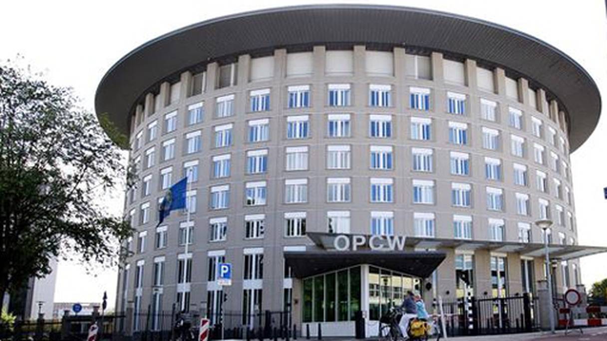 Le siège de l'Organisation pour l'interdiction des armes chimiques à La Haye.
