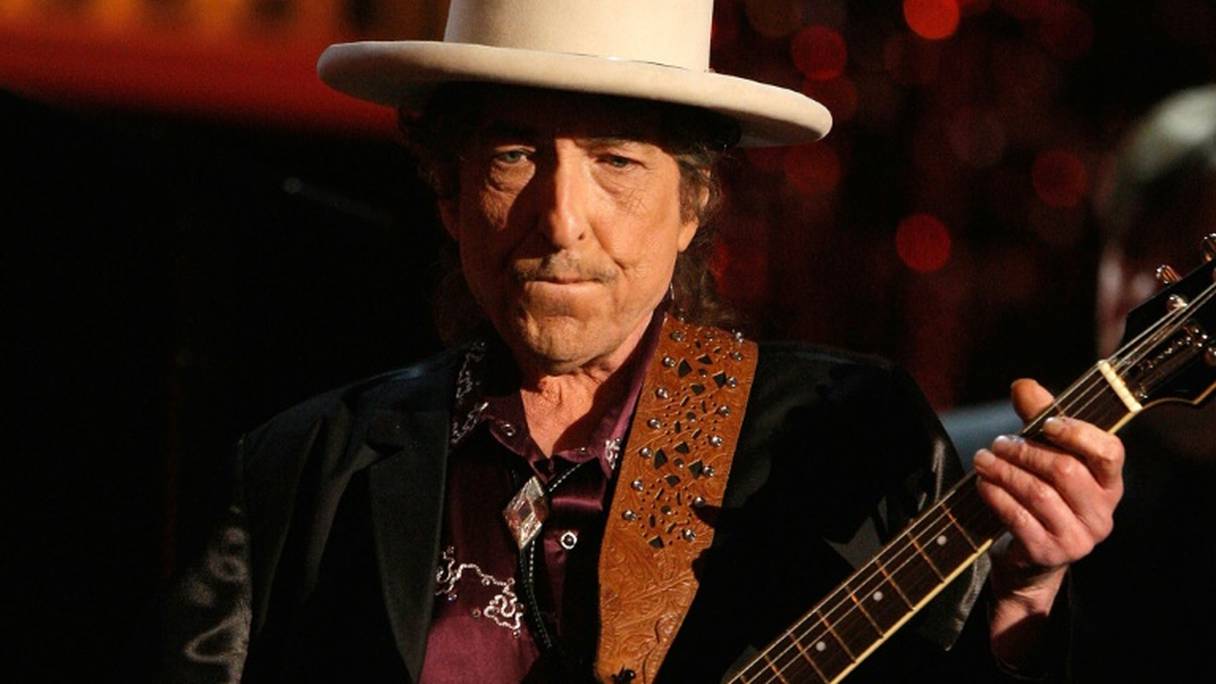 Le chanteur et compositeur américain Bob Dylan, le 11 juin 2009 à Culver City en Californie.
