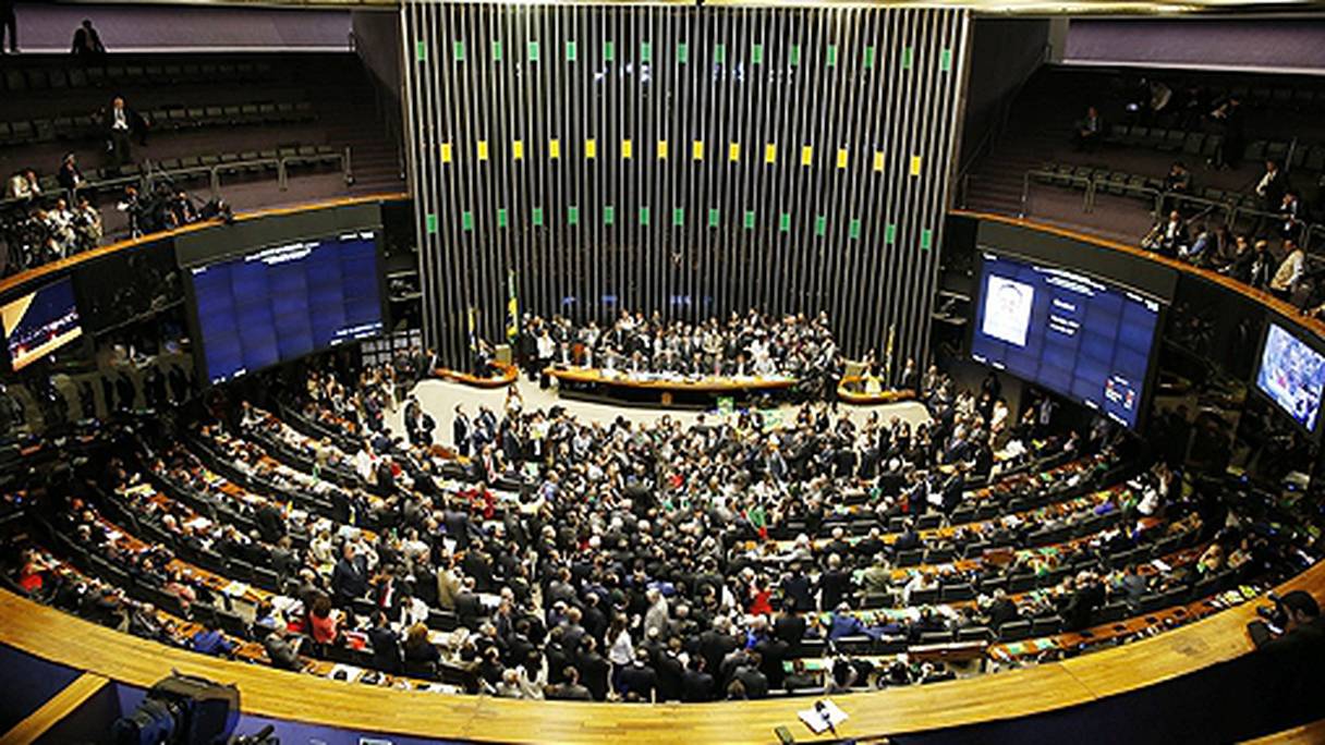 La Chambre des députés brésillienne.
