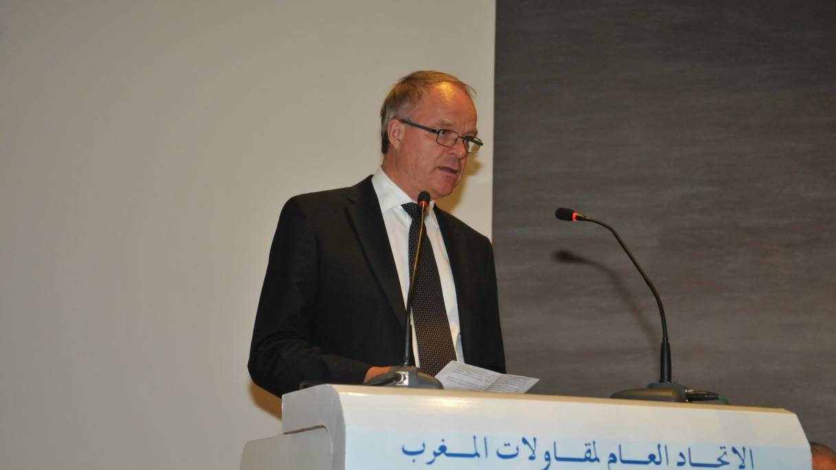 Jørgen Molde, ambassadeur du Danemark au Maroc.
