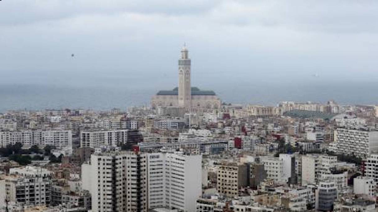Une vue de la ville de Casablanca. 