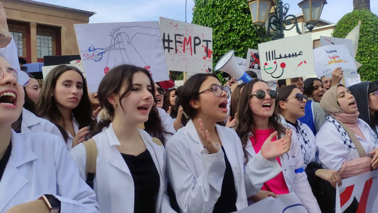 Grève des étudiants en médecine