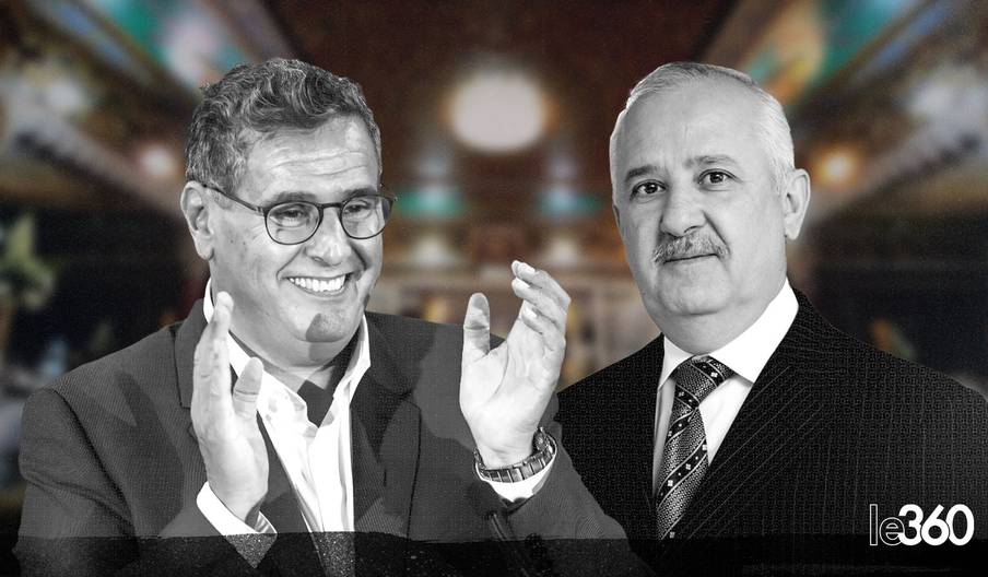 Aziz Akhannouch et Anas Sefrioui