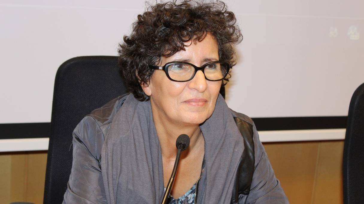 Khadija Ryadi, militante des droits de l'homme.
