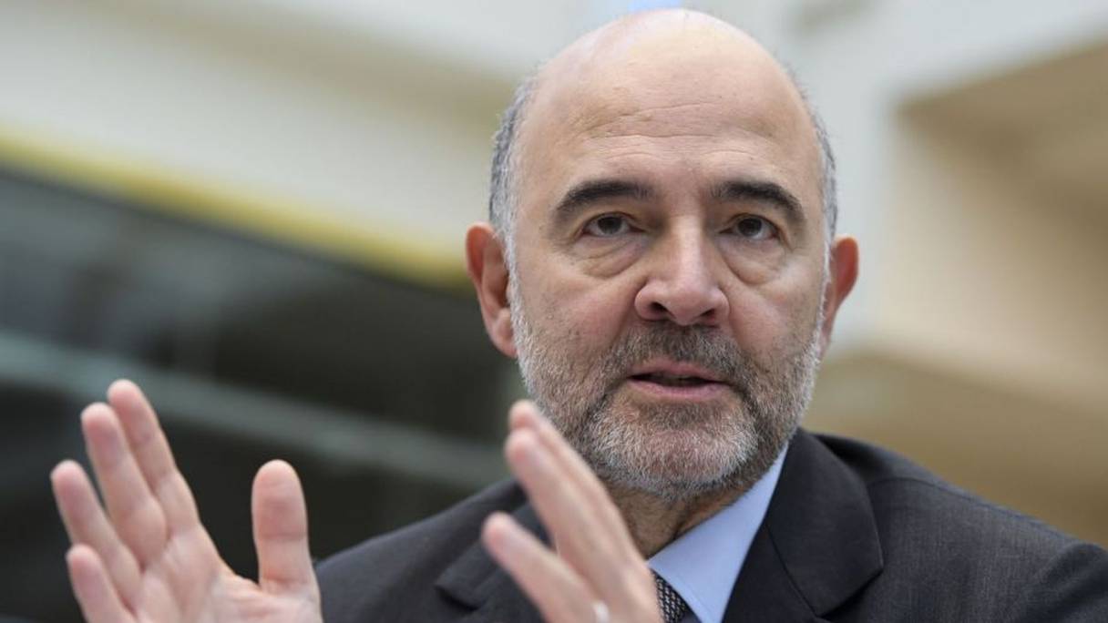 Pierre Moscovici, Commissaire européen aux affaires économiques et financières, à la fiscalité et aux douanes.
