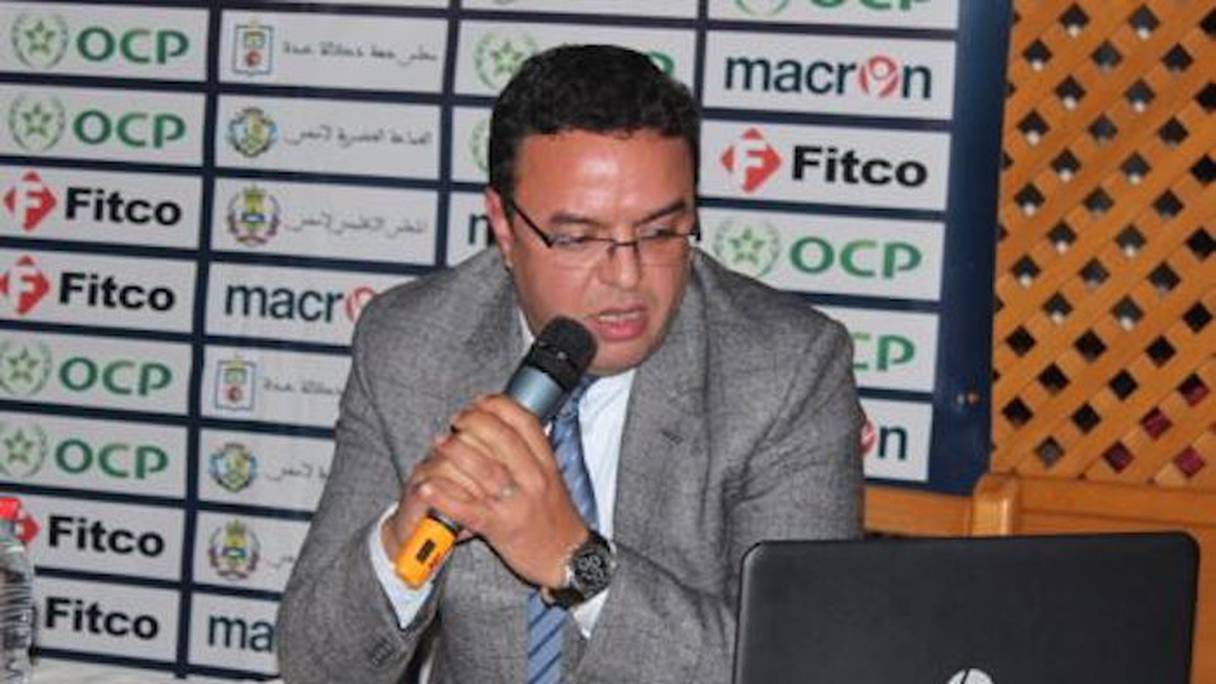 Anouar Dbira, président "démissionnaire" de l'Olympique de Safi.
