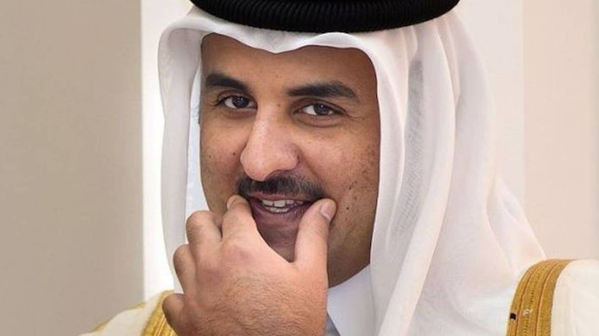 L'émir du Qatar Cheikh Tamim Bin Hamad Al Thani.
