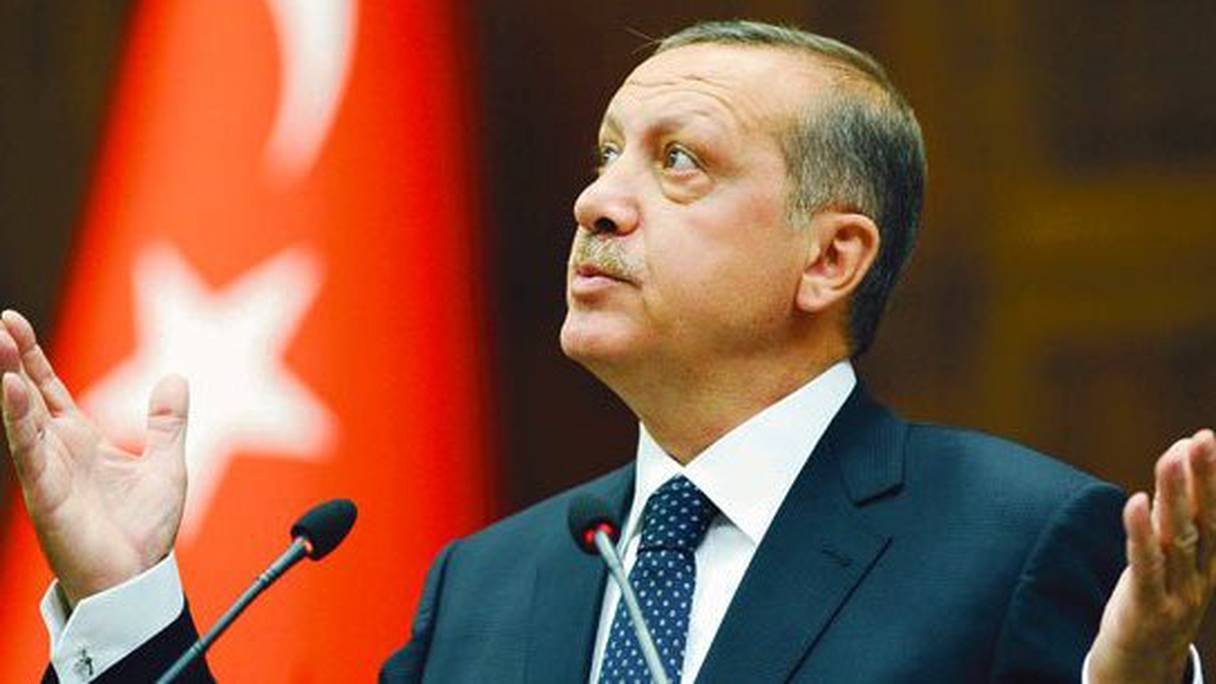 Recep Tayyip Erdogan, élu le 10 août 2014, président de la Turquie.
