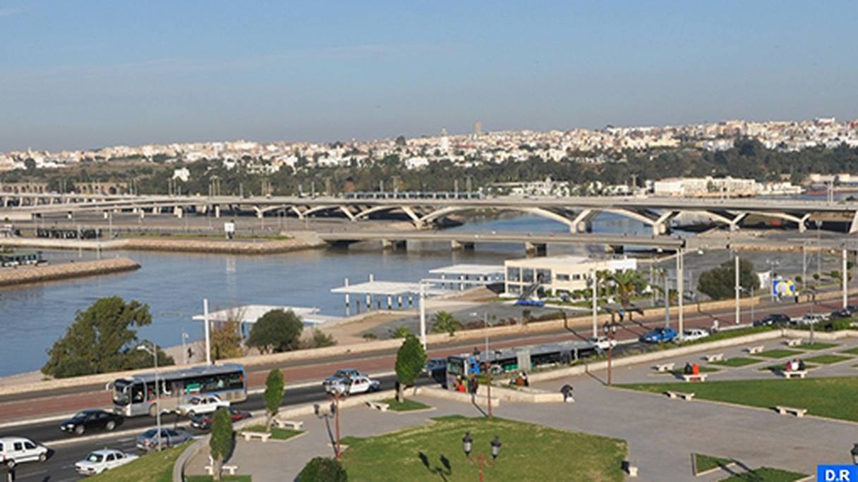 Pont Hassan II reliant Rabat et Salé.
