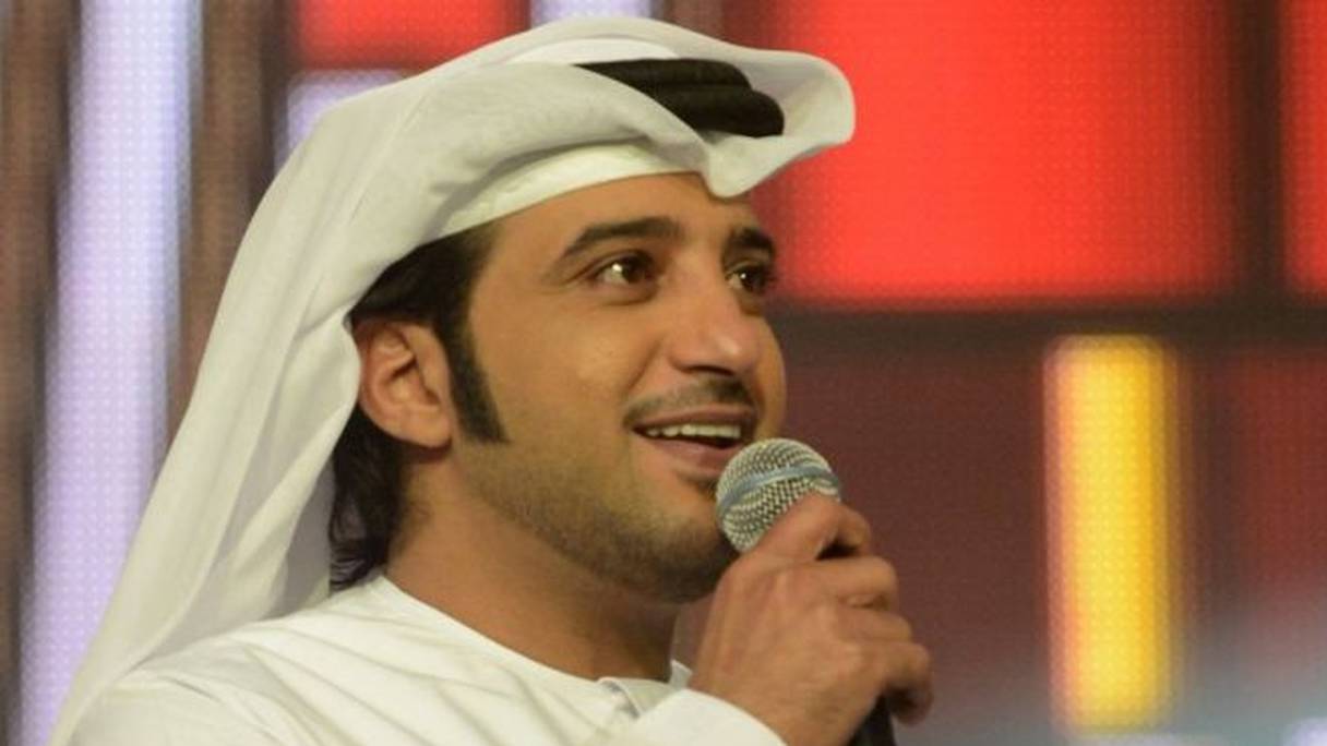 Le chanteur émirati Aidha El Menhali
