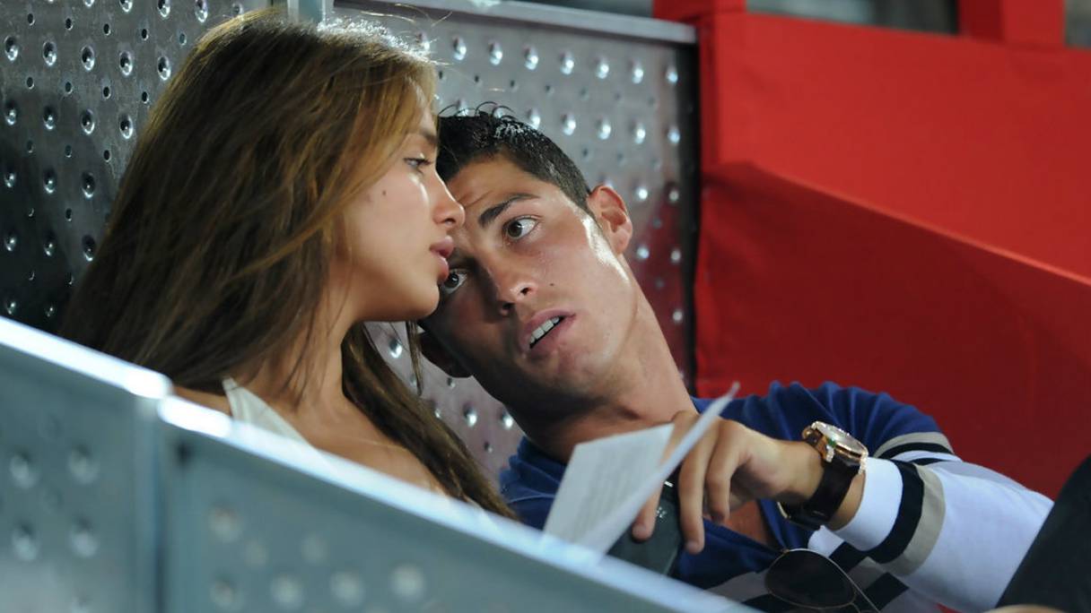 Ronaldo et son ex-compagne Irina Shayk
