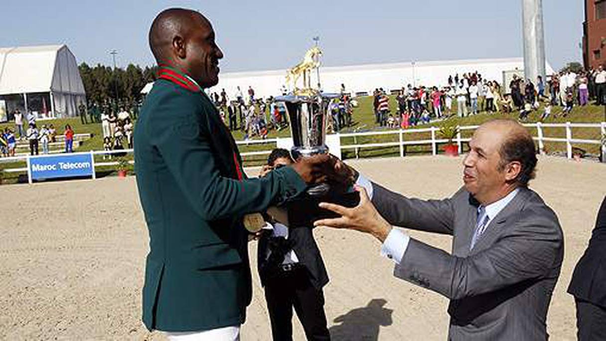 Le cavalier marocain Abdelkebir Ouaddar participera à la Semaine du cheval. 
