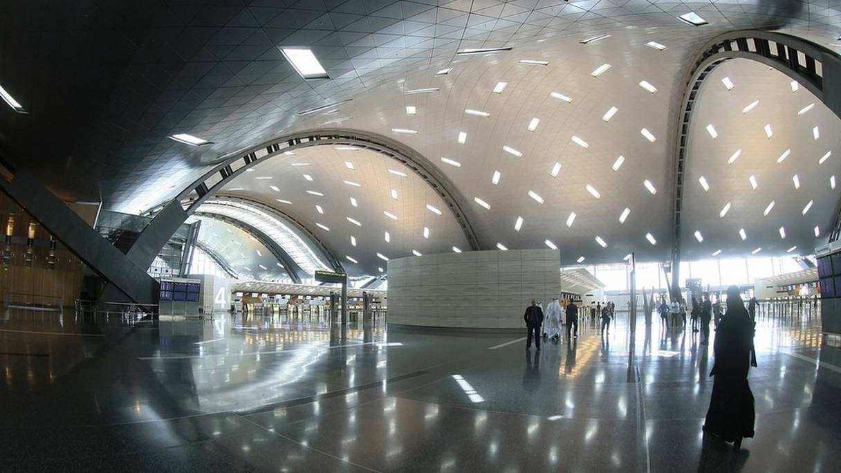 Aéroport Hamad, Qatar.
