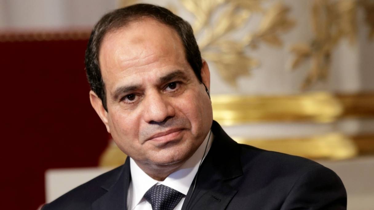 Le président égyptien Abdel Fattah al-Sissi. 
