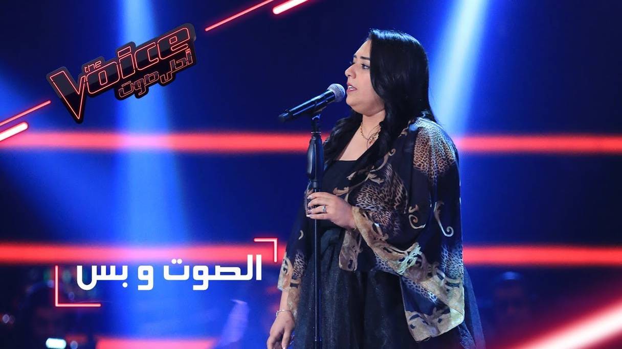 L'Irakienne Doumoue, vainqueure du télé-crochet "The Voice 2018". 
