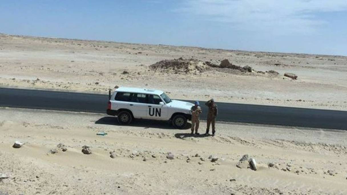 Guerguerat: les incursions du Polisario mettent en état d'alerte les casques bleus de la Minurso.
