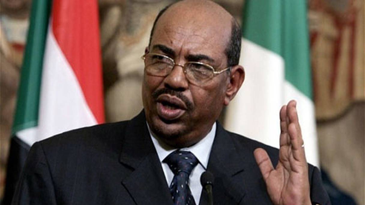 Le président de la république du Soudan, Omar Hassan Ahmad Al Bashir.
