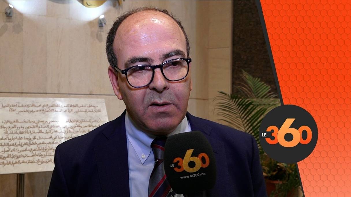 Hakim Benchemass, secrétaire général du Parti authenticité et modernité (PAM).
