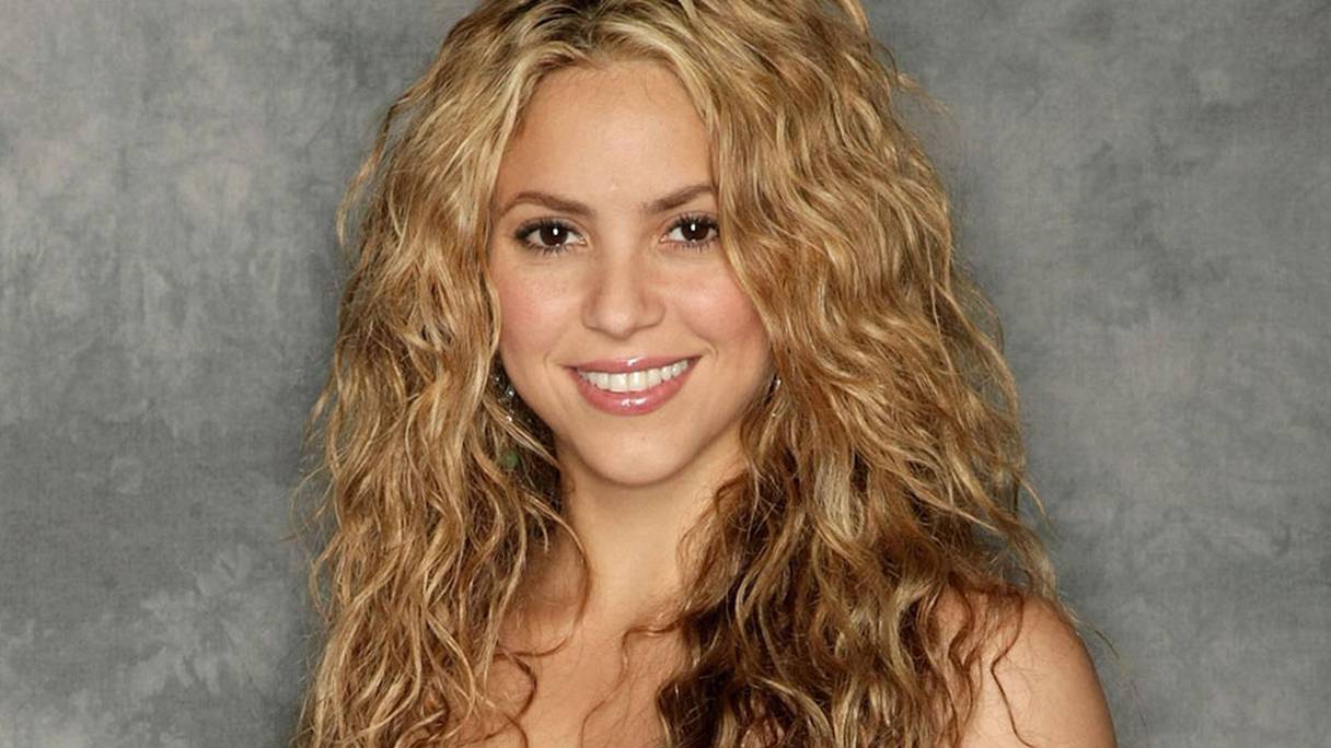 La star colombienne Shakira. 
