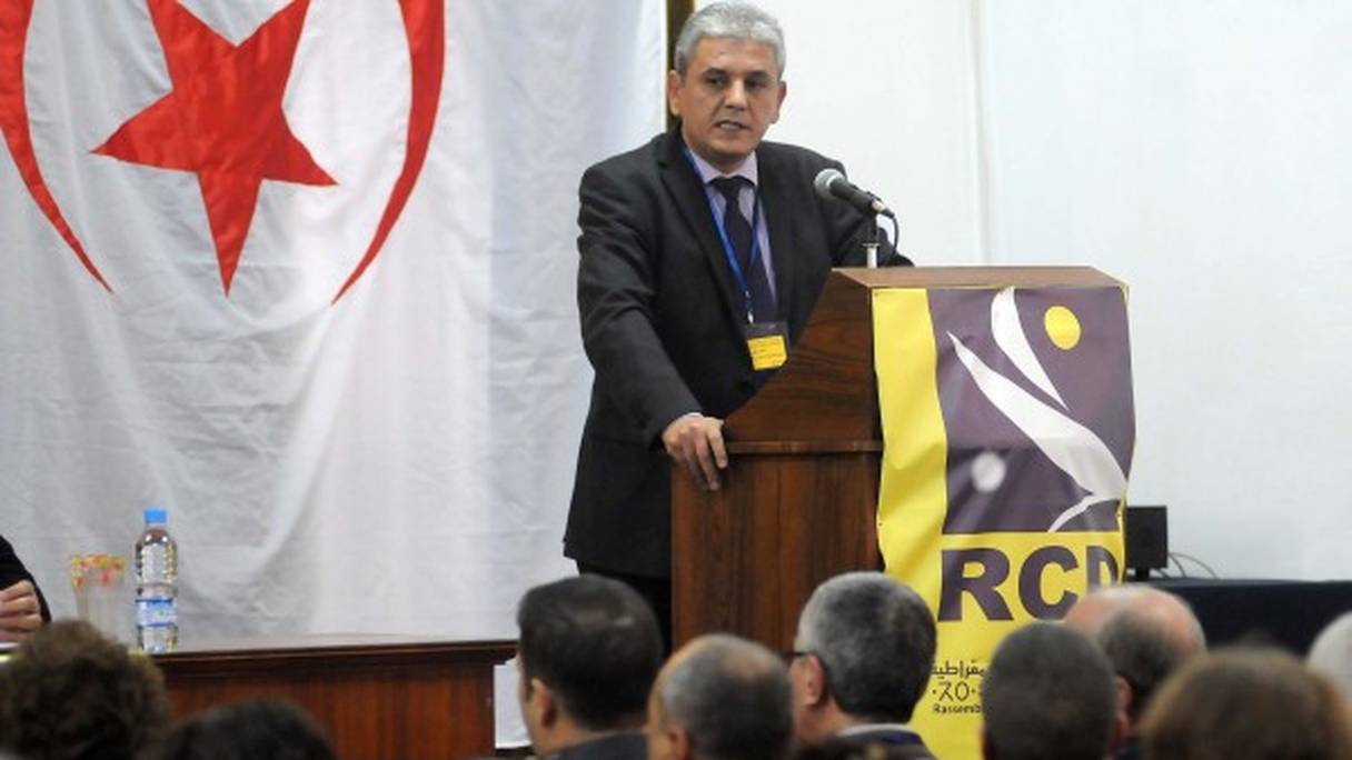 Mohcine Belabbas, président du Rassemblement pour la culture et la démocratie (RCD).
