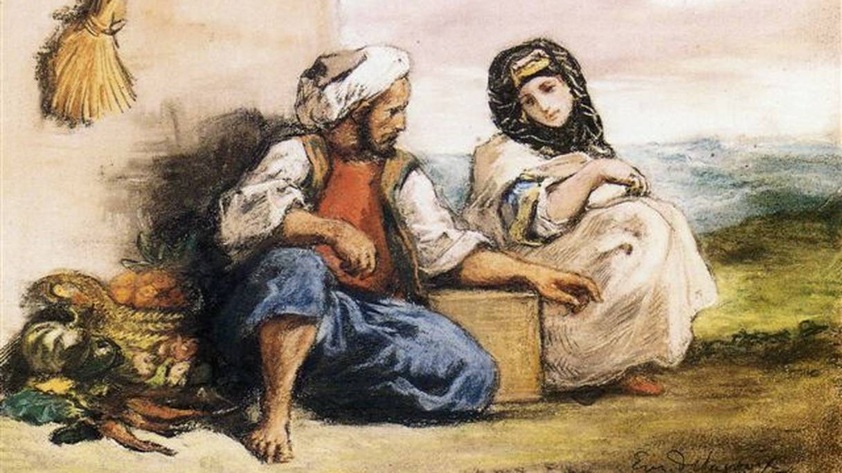 “Le vendeur d'oranges” (1853), d'Eugène Delacroix.
