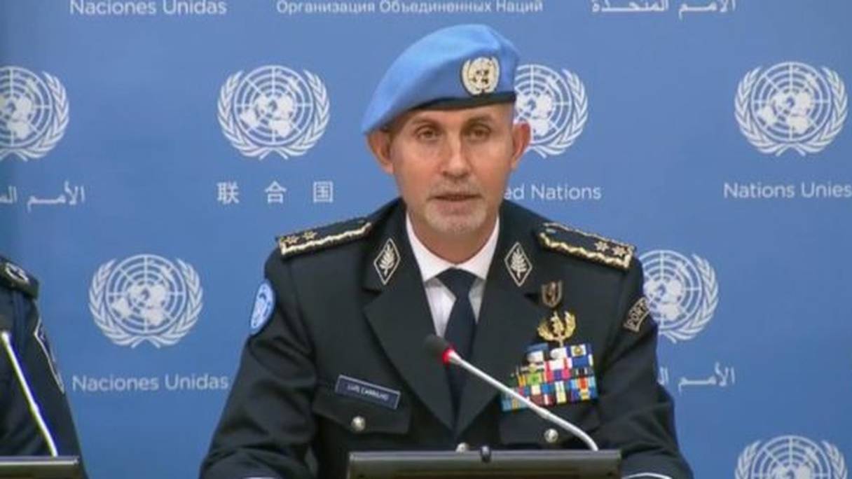 Luis Carrilho, haut responsable à l'UNpol (police des Nations unies). 
