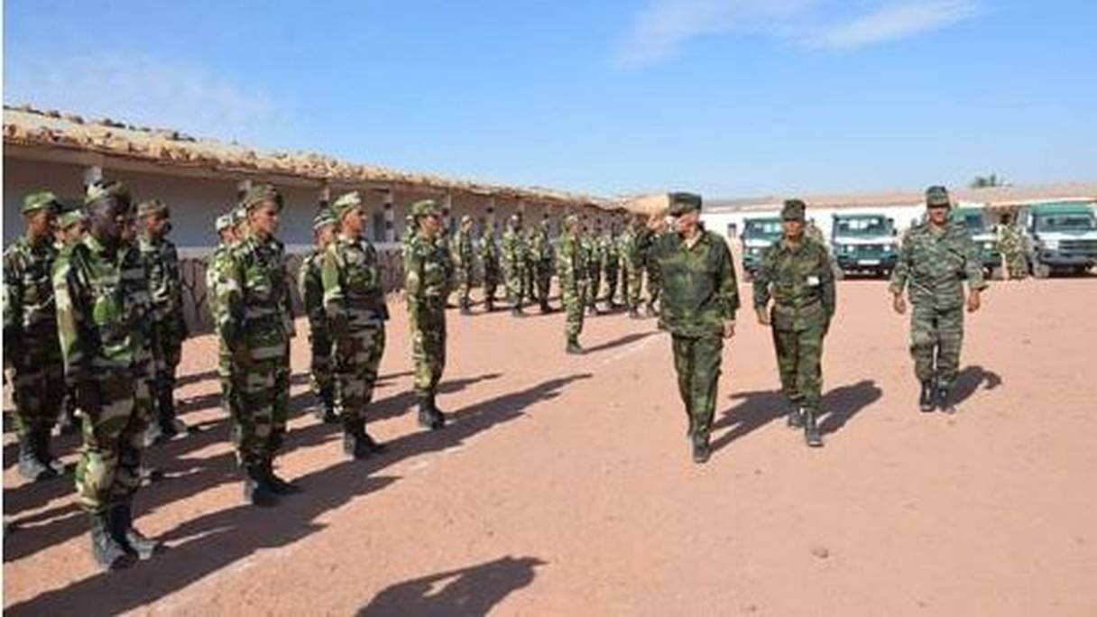 Les supplétifs polisariens de l'armée algérienne.
