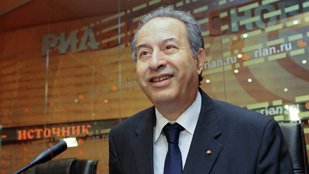 Abdelkader Lechheb, ambassadeur du royaume du Maroc en Russie.
