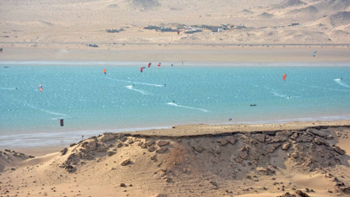Dakhla: quand le sable doré côtoie les eaux turquoises... 
