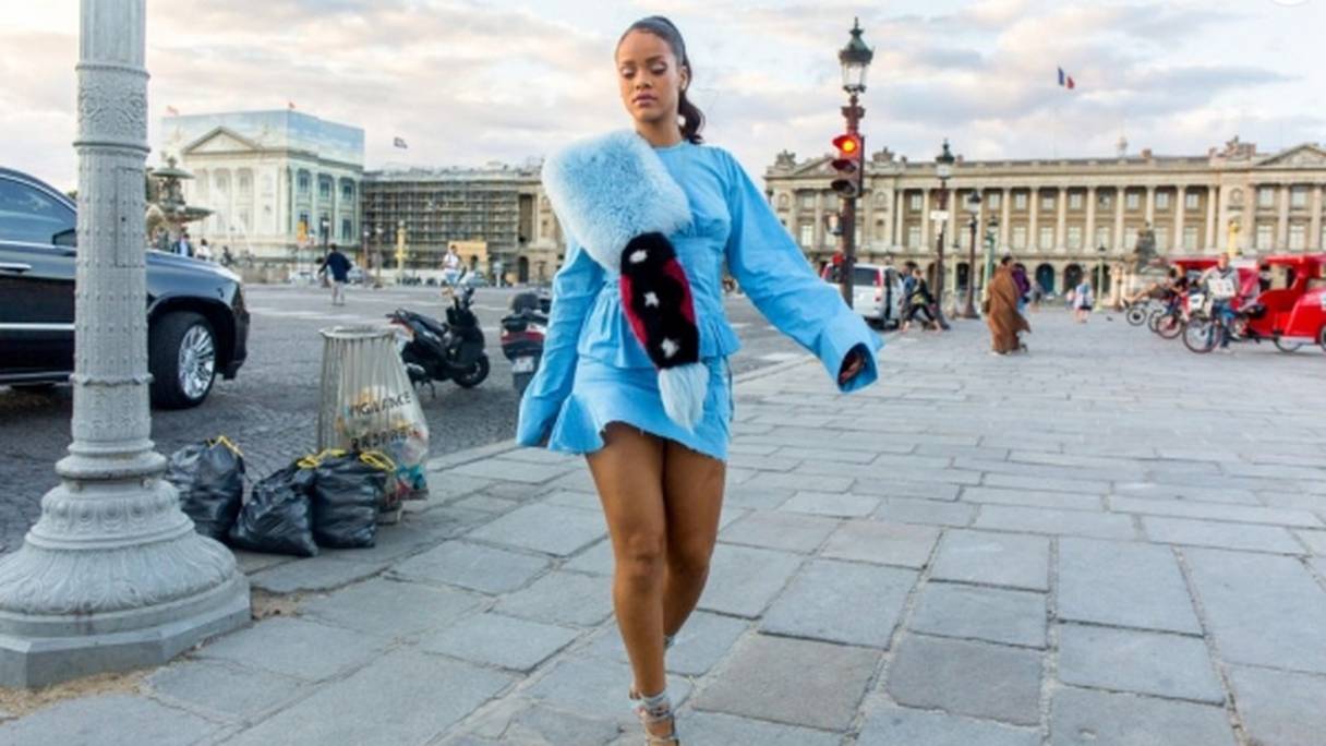 Rihanna à Paris
