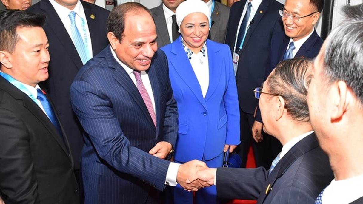 Intissar Al Sissi, la première dame d'Egypte aux côtés du président
