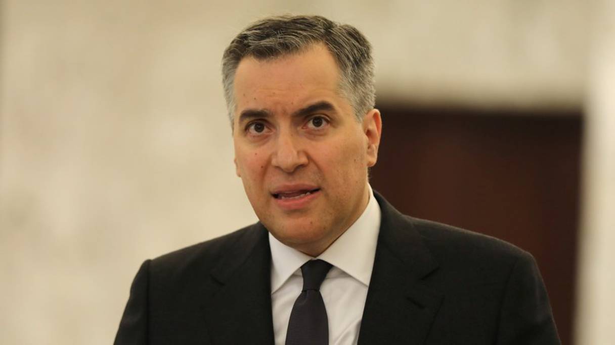 Moustapha Adib, Premier ministre libanais. 
