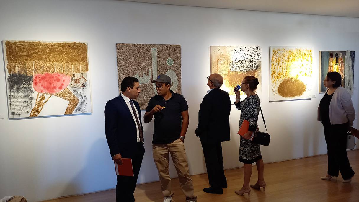 L'exposition «Poétique du patrimoine» est visible à la Galerie Banque Populaire, à Rabat, jusqu'au 29 janvier 2023.
