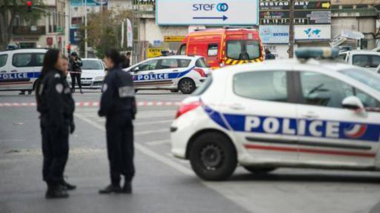 Des policiers lors d'une intervention après une fusillade à Marseille.
