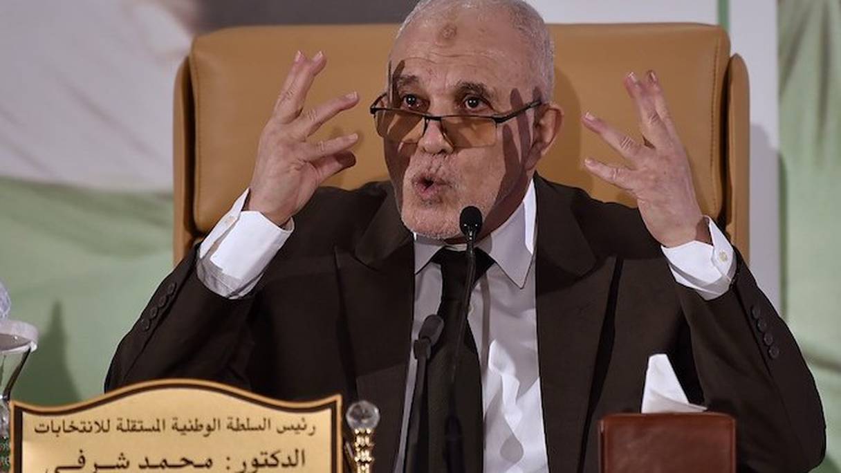 Mohamed Charfi, président de l'Autorité nationale indépendante électorale (ANIE).
