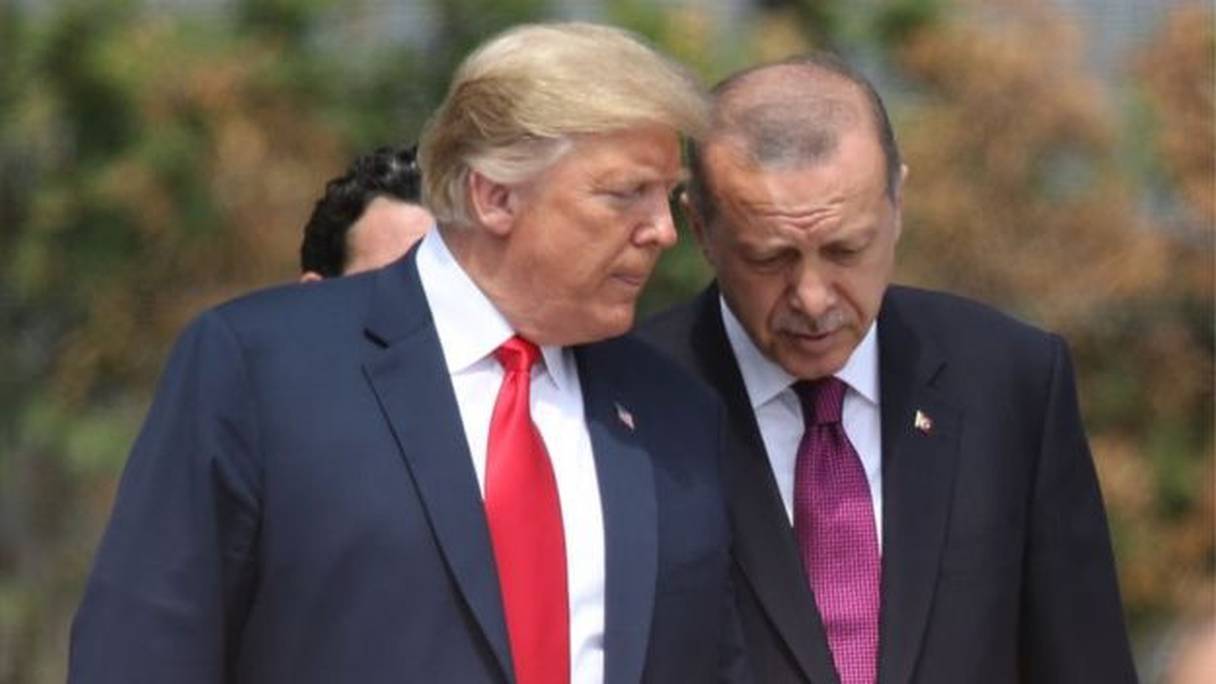 Trump et Erdogan.
