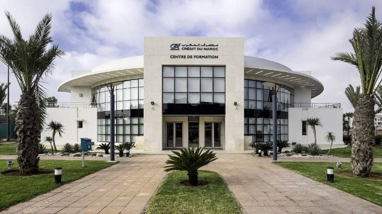 Centre de formation du Crédit du Maroc à Sidi Maârouf, Casablanca.
