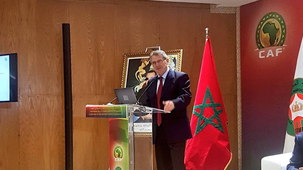 Jean Pierre Morlans, ancien DTN du Maroc.
